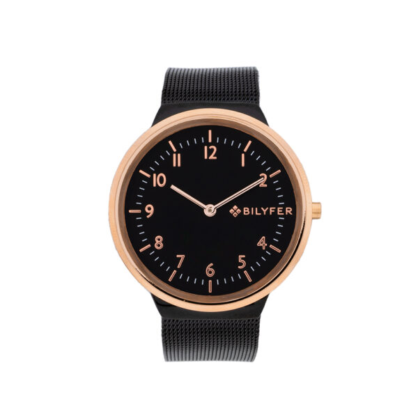 BILYFER 40MM WATCH WITH INTEGRATED STEEL MESH