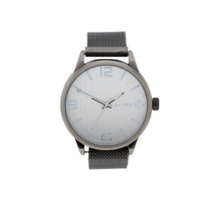 RELOJ CABALLERO MALLA DE ACERO CON IMAN ACABADO ANTIQUE