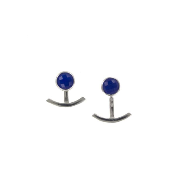 Pending natural stone lapis two pieces jade