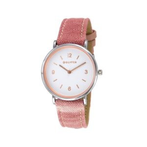 Bilyfer cotton and leather watch Majorcan llengua