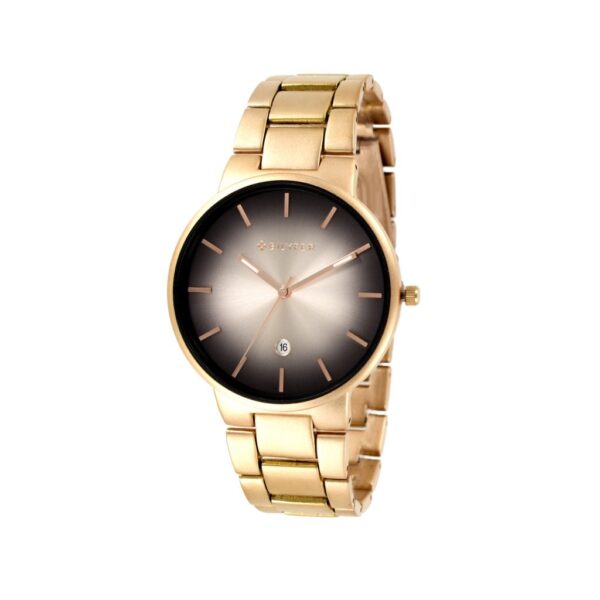 Reloj Bilyfer metalico mate esfera degrade COBRE ROSA