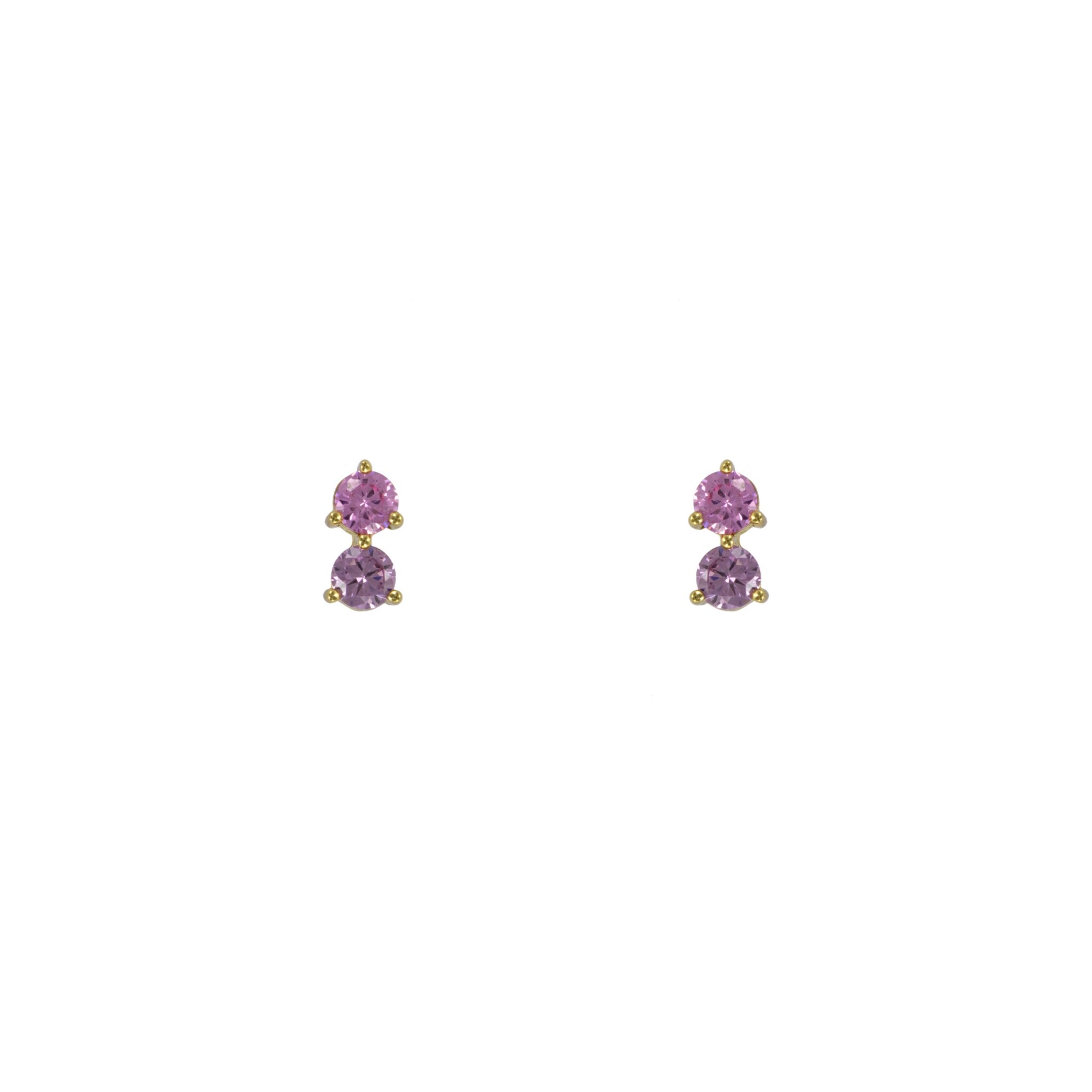 Pending gold plated zirconia pieces 2
