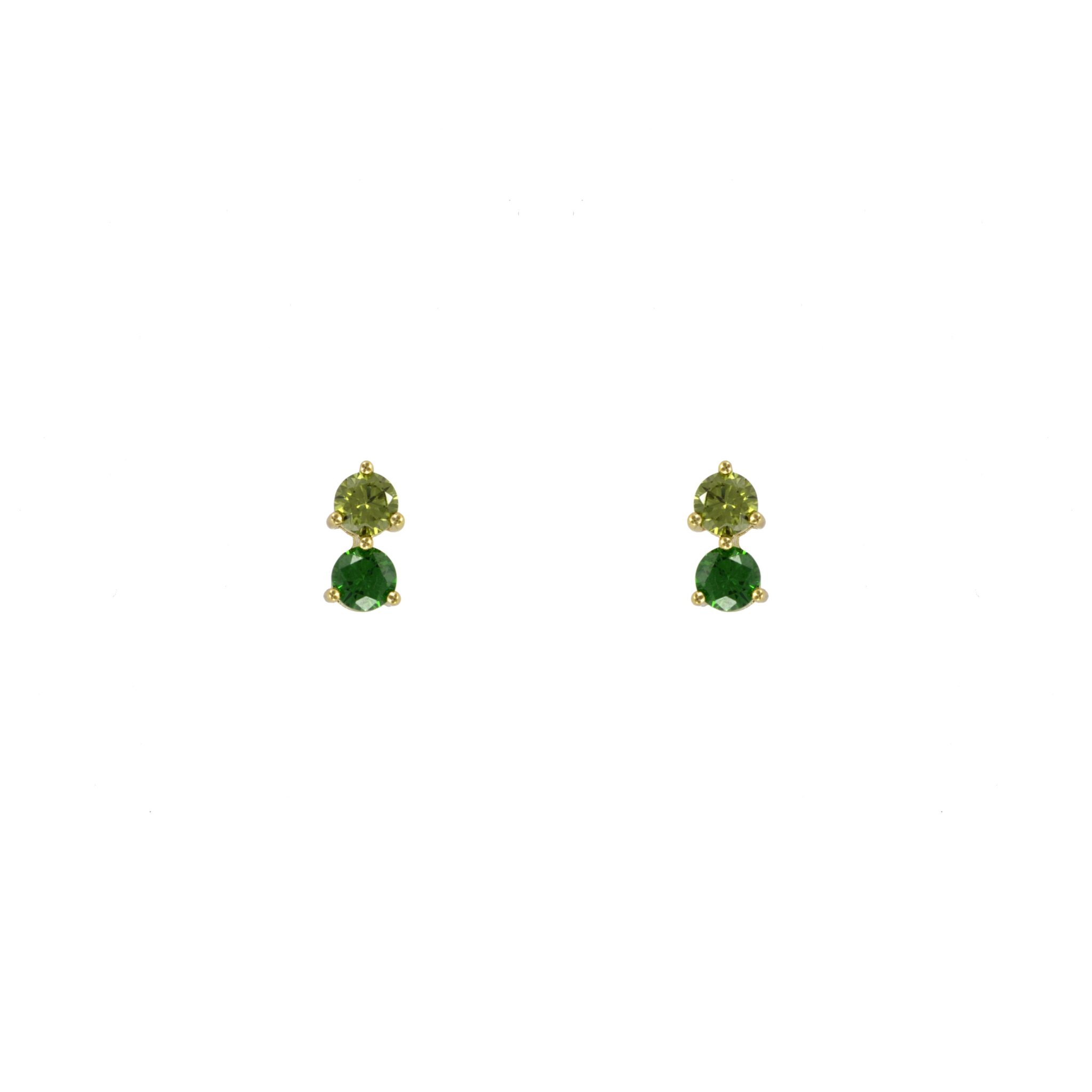 Pending gold plated zirconia pieces 2