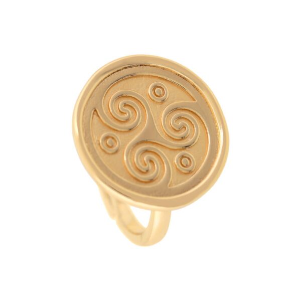 COLECCION CHAPADO ORO ESPIRAL CELTA