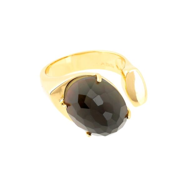 UNIVERSAL PLATING RING FACETED GLASS