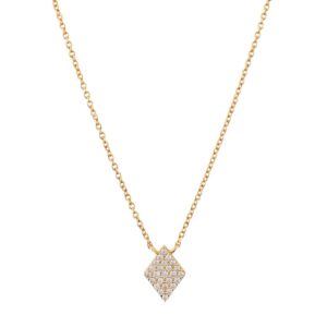COLLAR PLATA DE PRIMERA LEY CHAPADO ORO