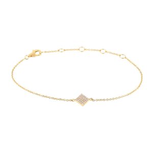 PULSERA PLATA DE PRIMERA LEY CHAPADA