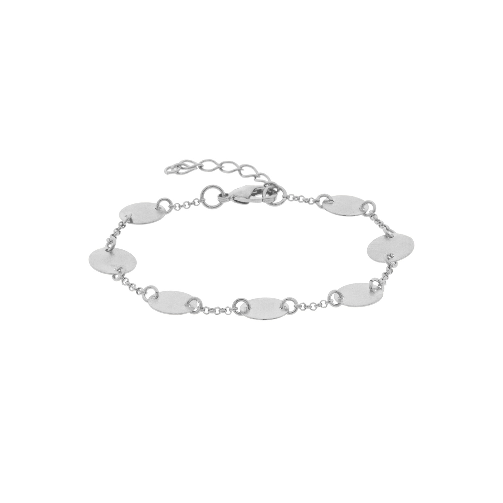SILVER COINS RHODIUM PLATED BRACELET CRAFT