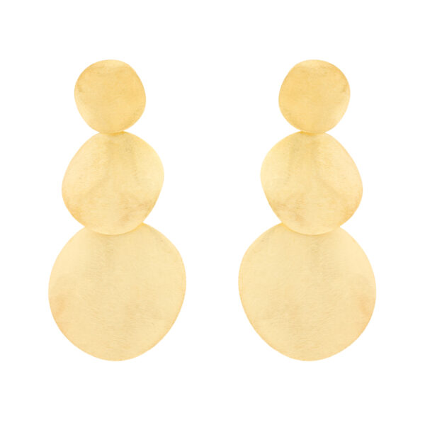 3 pieces Handmade Gold plated finish Earring