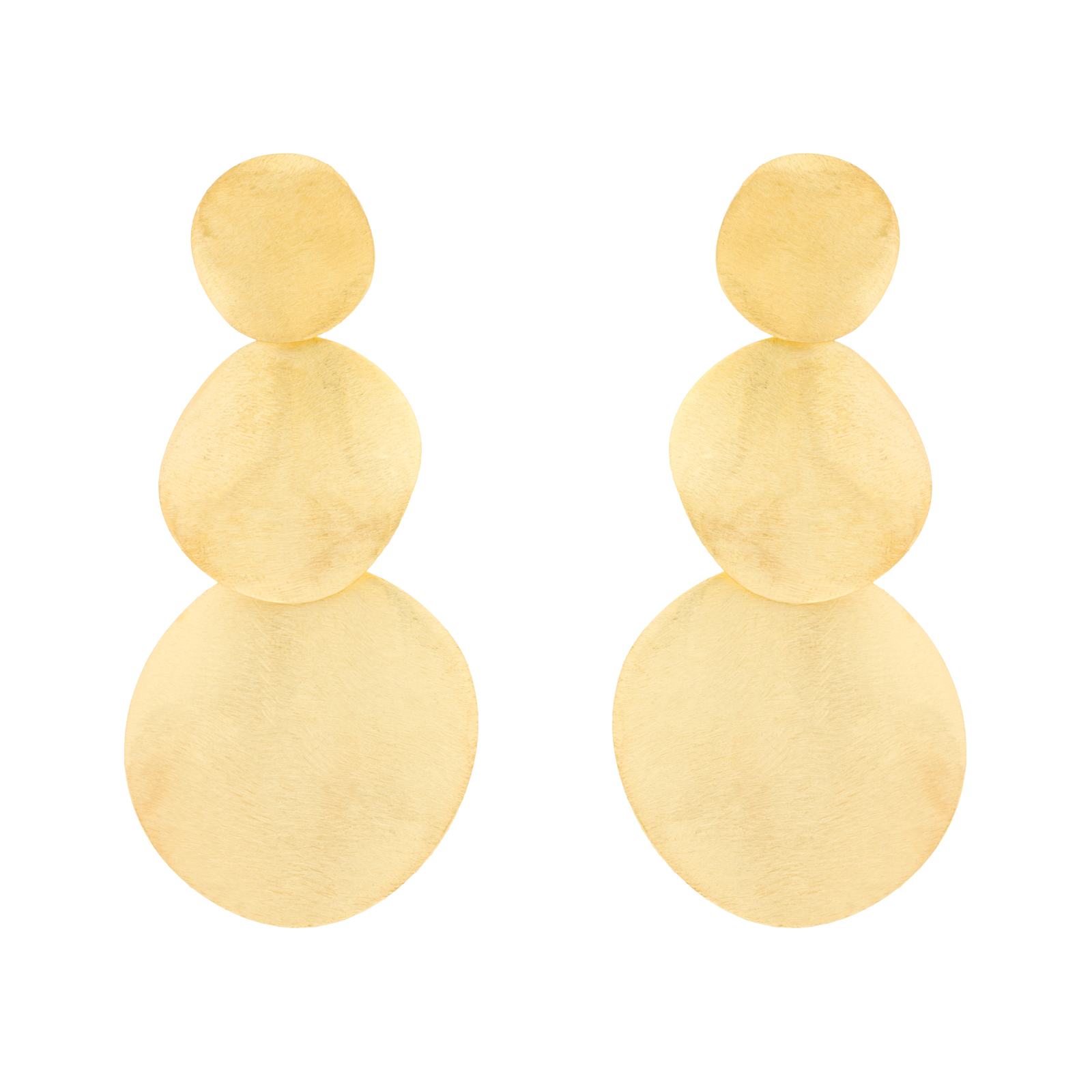 3 pieces Handmade Gold plated finish Earring