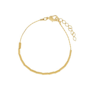 Bracelet with Pieces Gold-Plated