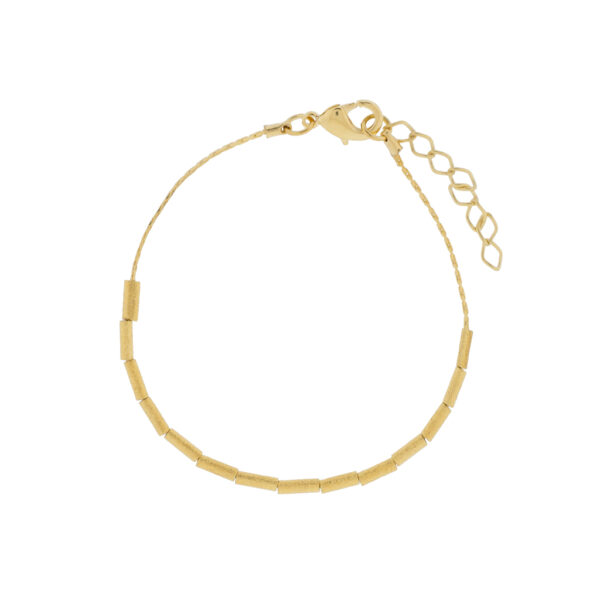 Bracelet with Pieces Gold-Plated