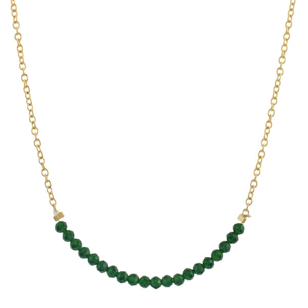 COLLAR VERDE CON JADE
