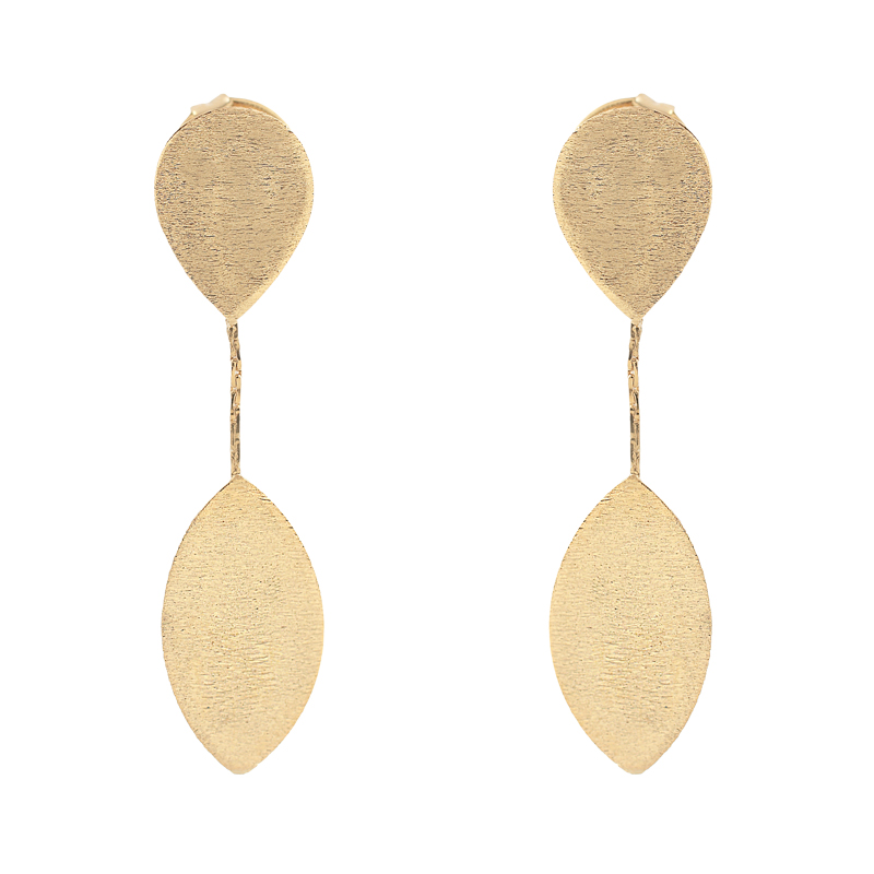 18K GOLD PLATED DROP EARRING