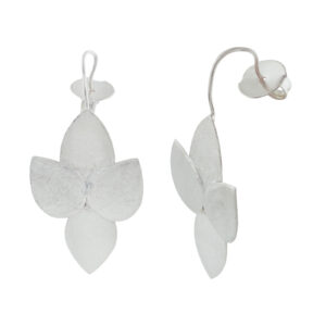 LEAF EARRING WITH FINISHED HOOK