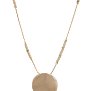 COLLAR MONEDA DORADO