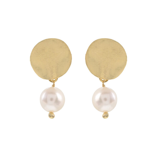 Small earring with pearl