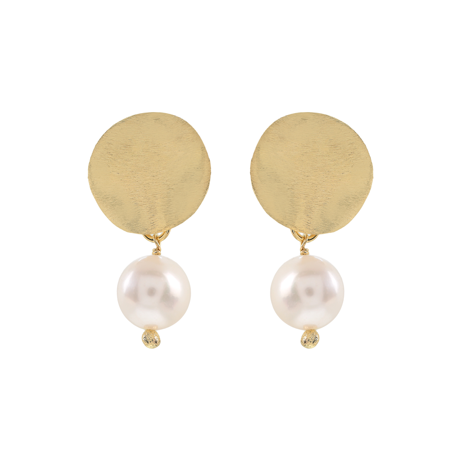 Small earring with pearl
