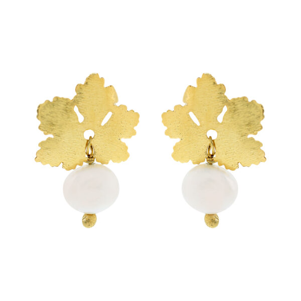 DOUBLE LEAF EARRING