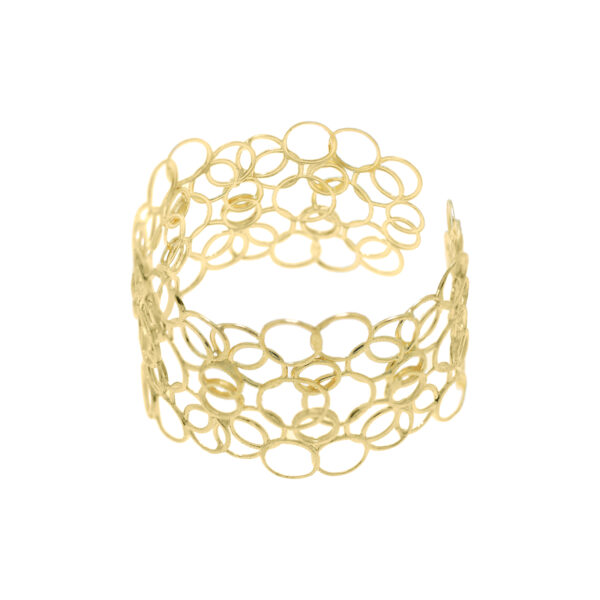 Pompa bracelet 18kts gold plated
