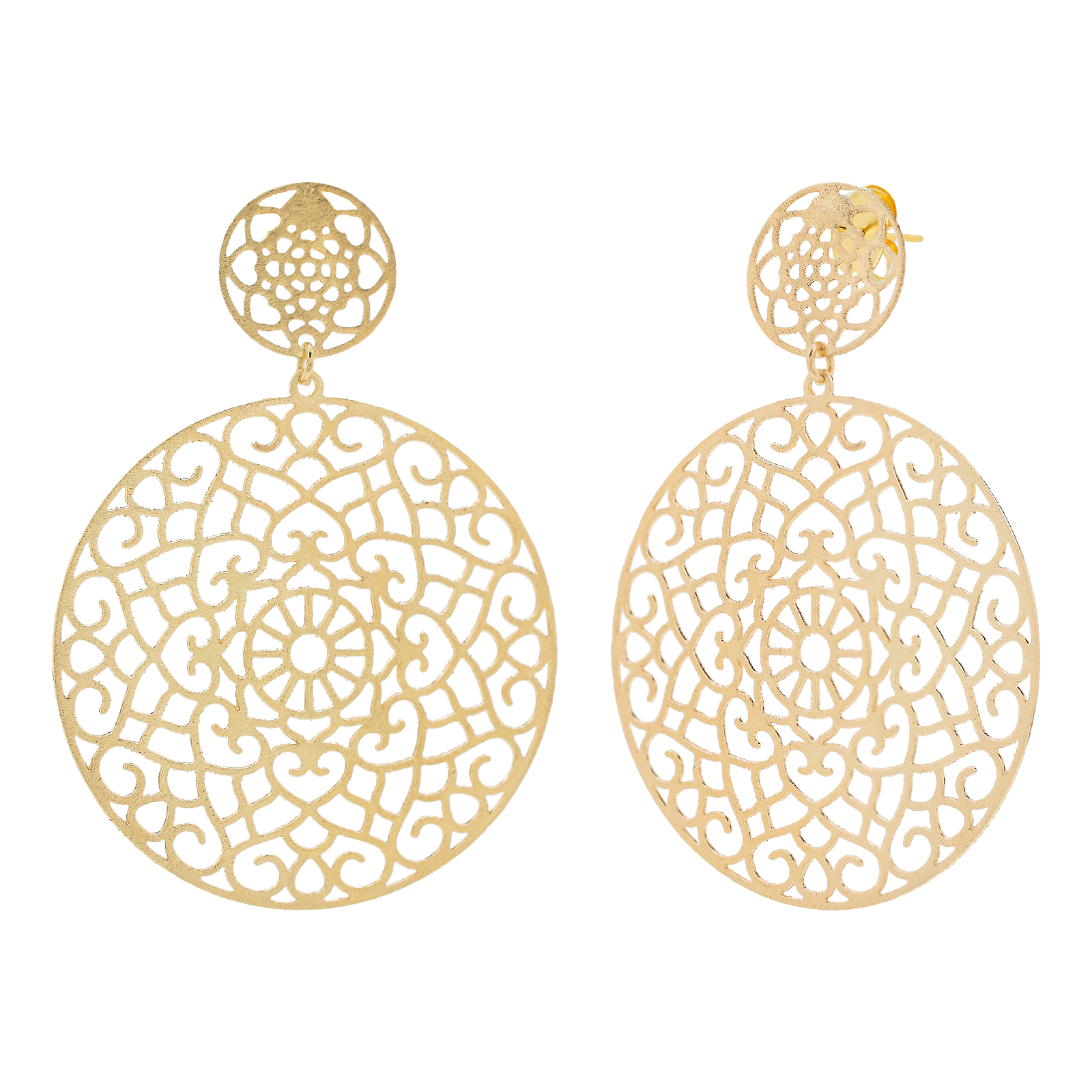 Filigree earring
