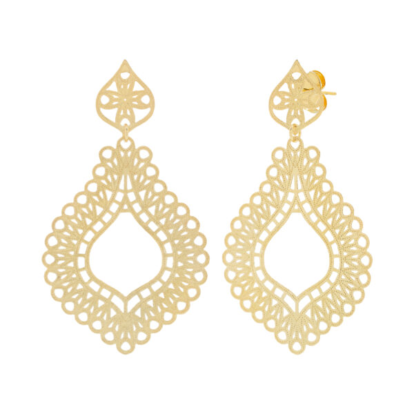 Filigree earring