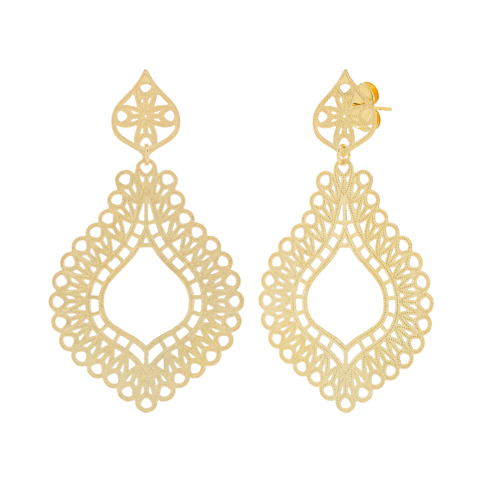 Filigree earring