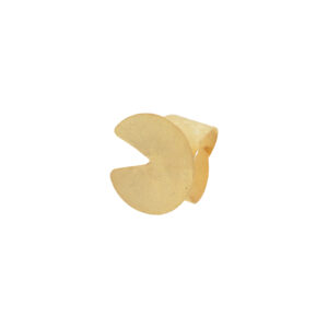 18kt gold plated ring, universal size