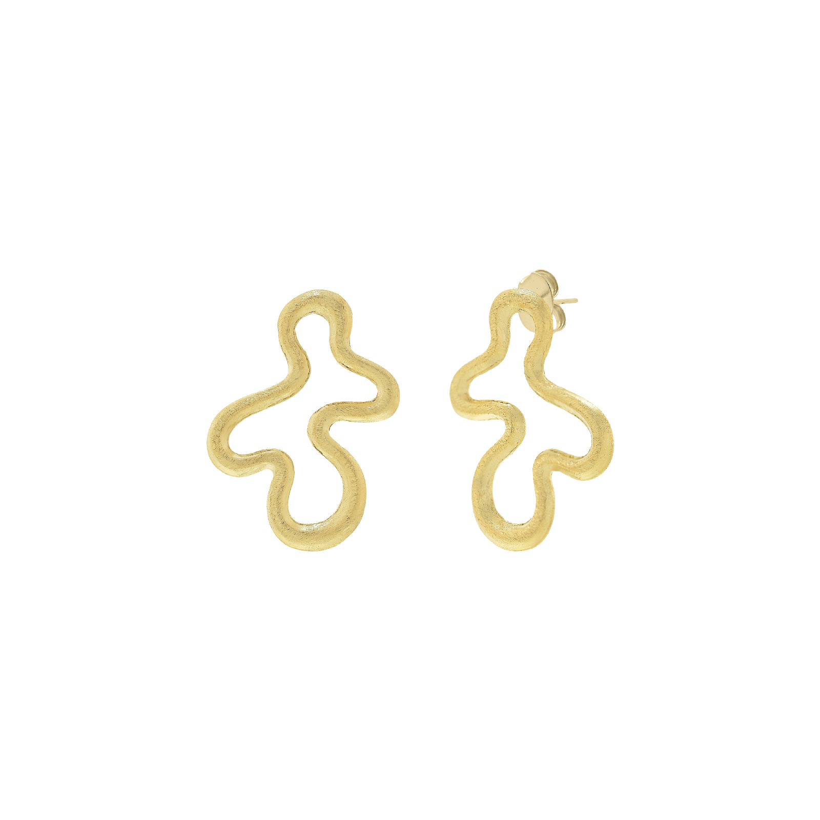Wavy earring
