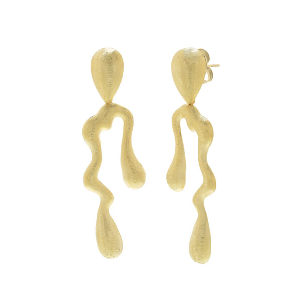 2-piece sinuous earring