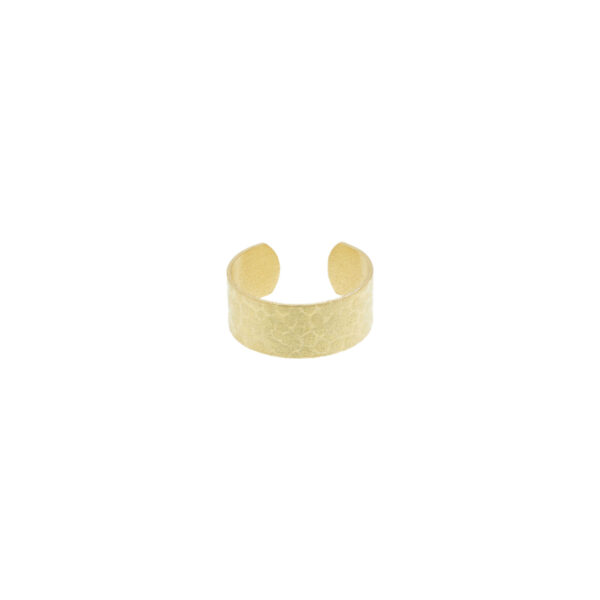 Thin ring, universal size, laser-cut design
