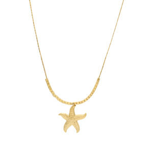 Starfish necklace with segments