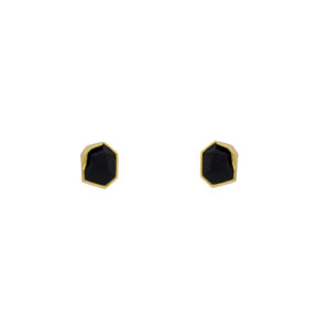 Asymmetrical Crystal Gold-Plated Earring
