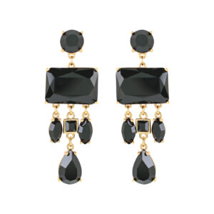 FANTASY FACETED CRYSTAL EARRING