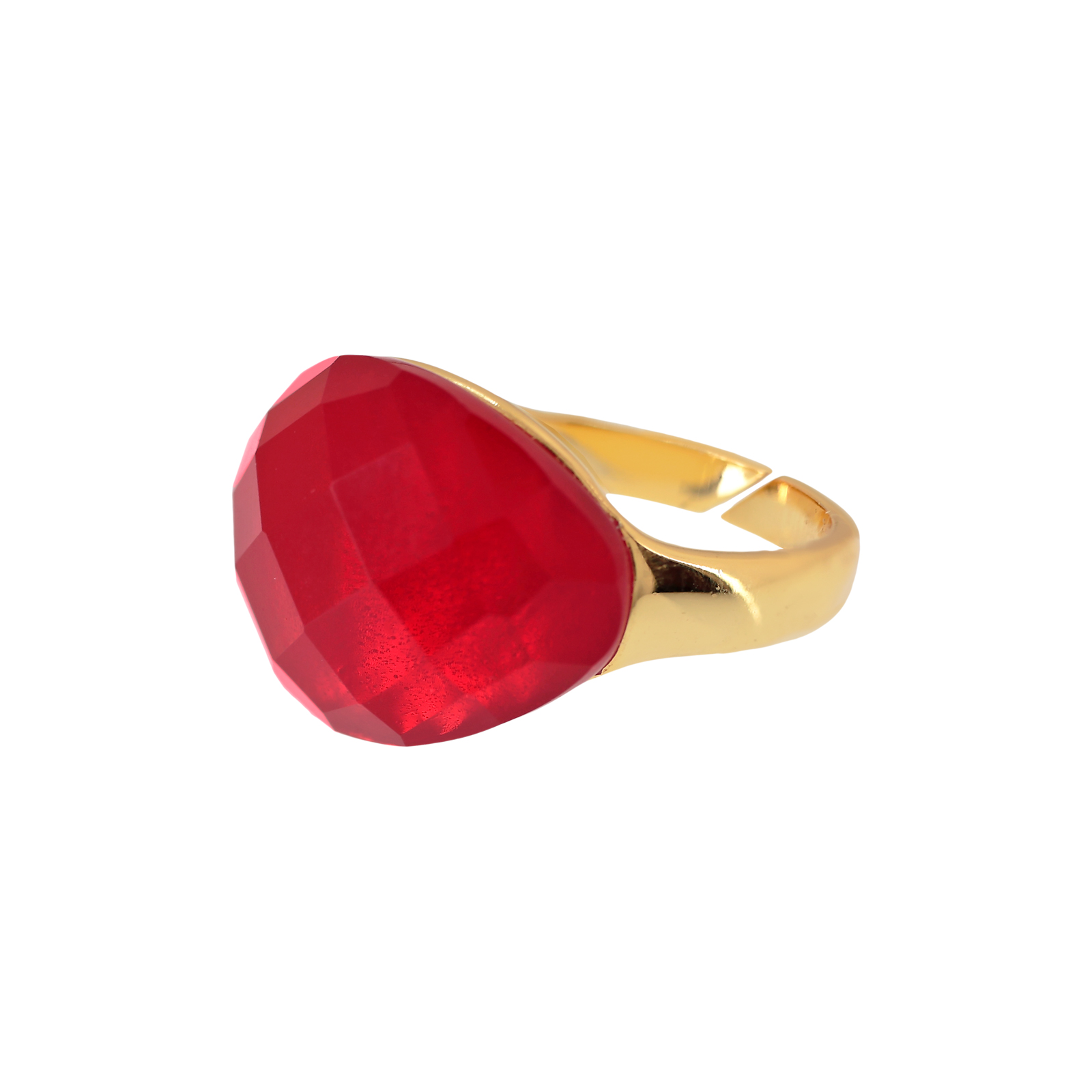 ANILLO TALLA UNIVERSAL DE CRISTAL FACETADO