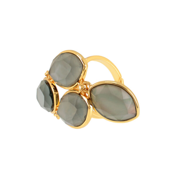 ANILLO MÓVIL TALLA UNIVERSAL CRISTAL FACETADO