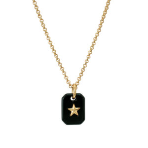 NECKLACE WITH STAR WITH CRYSTAL