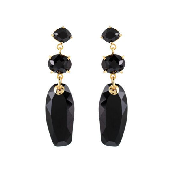 3 PIECE CRYSTAL EARRING