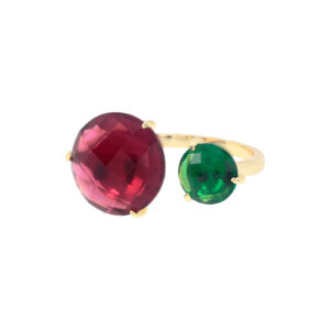 UNIVERSAL SIZE RING WITH CRYSTAL