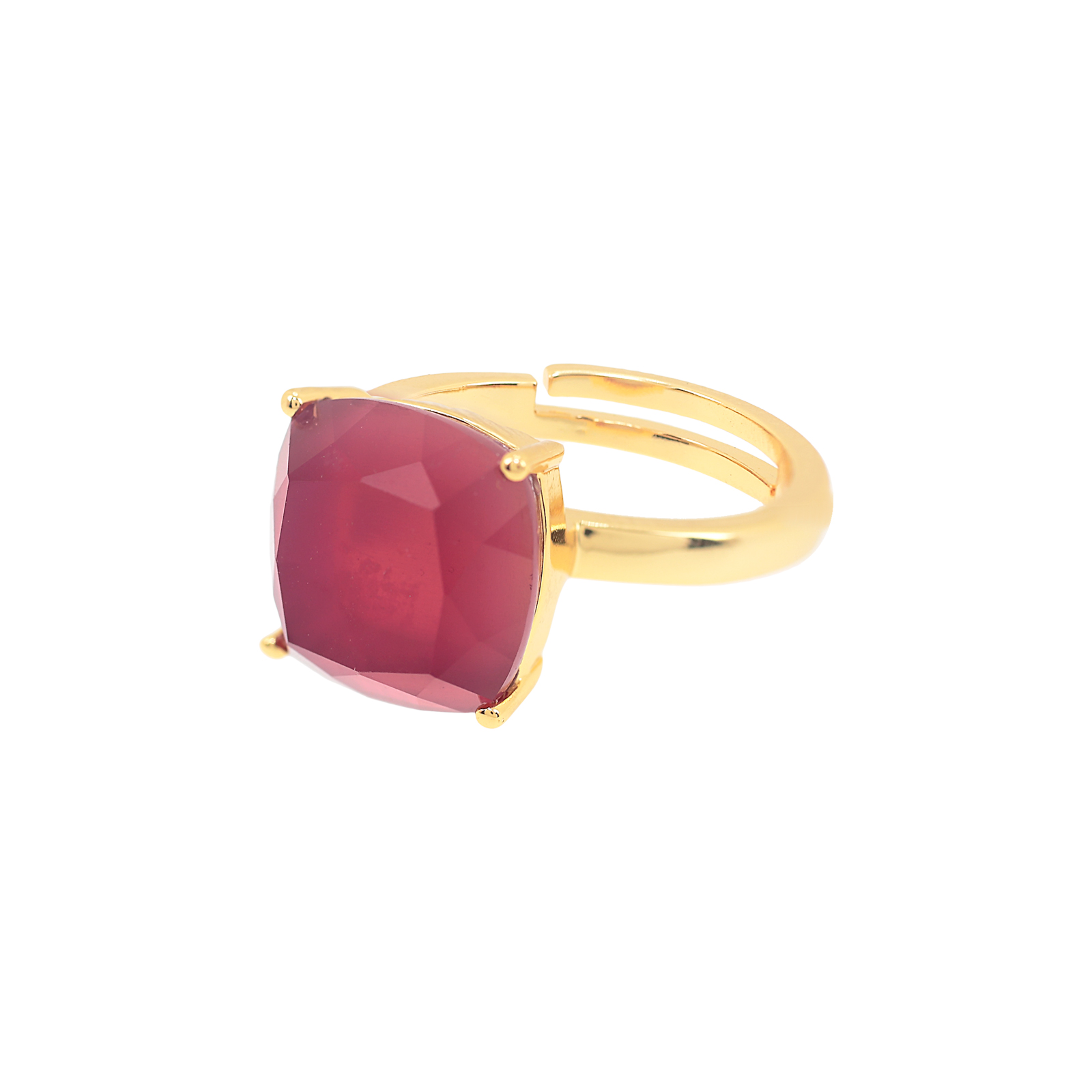 UNIVERSAL SIZE RING WITH CRYSTAL