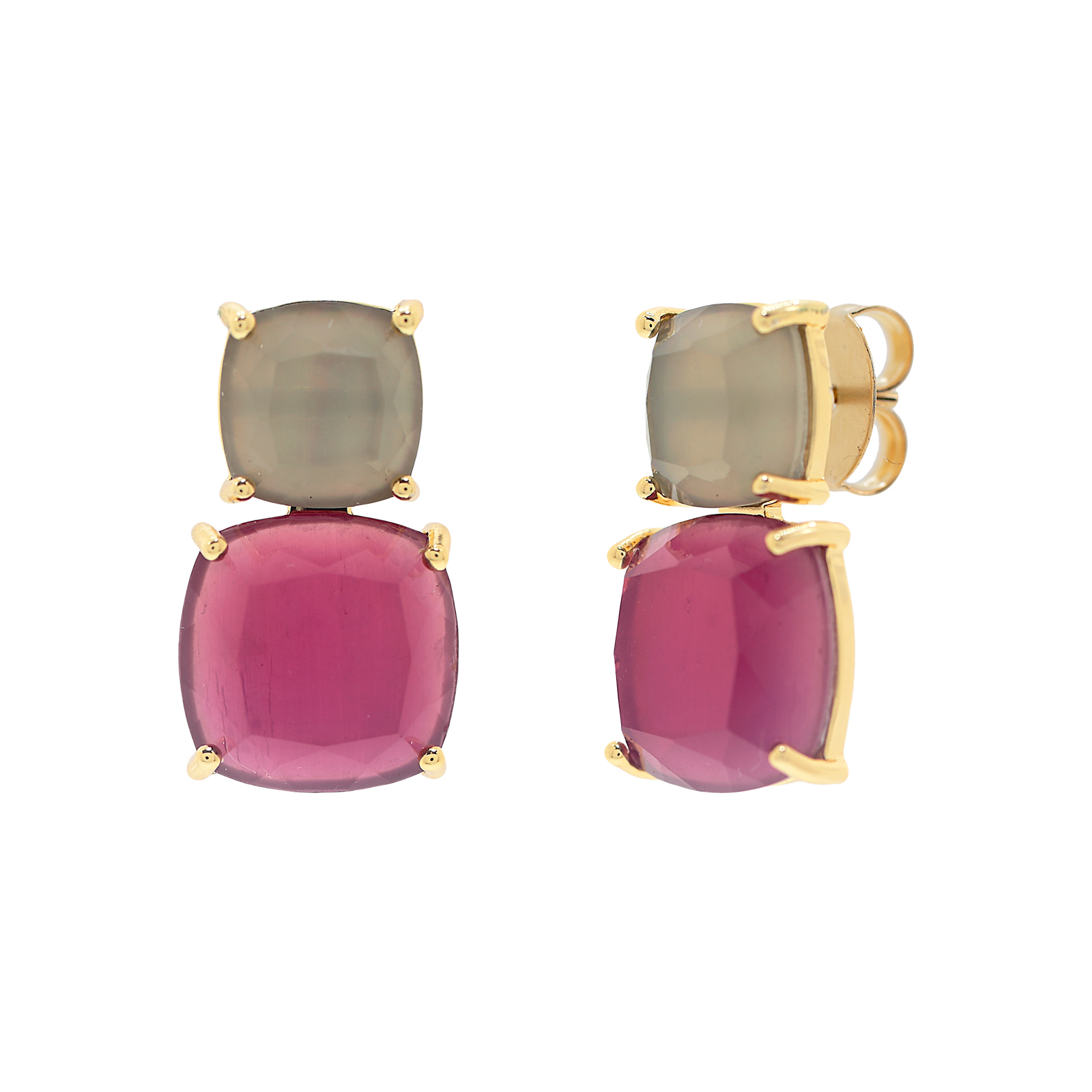 EARRING WITH CRYSTAL