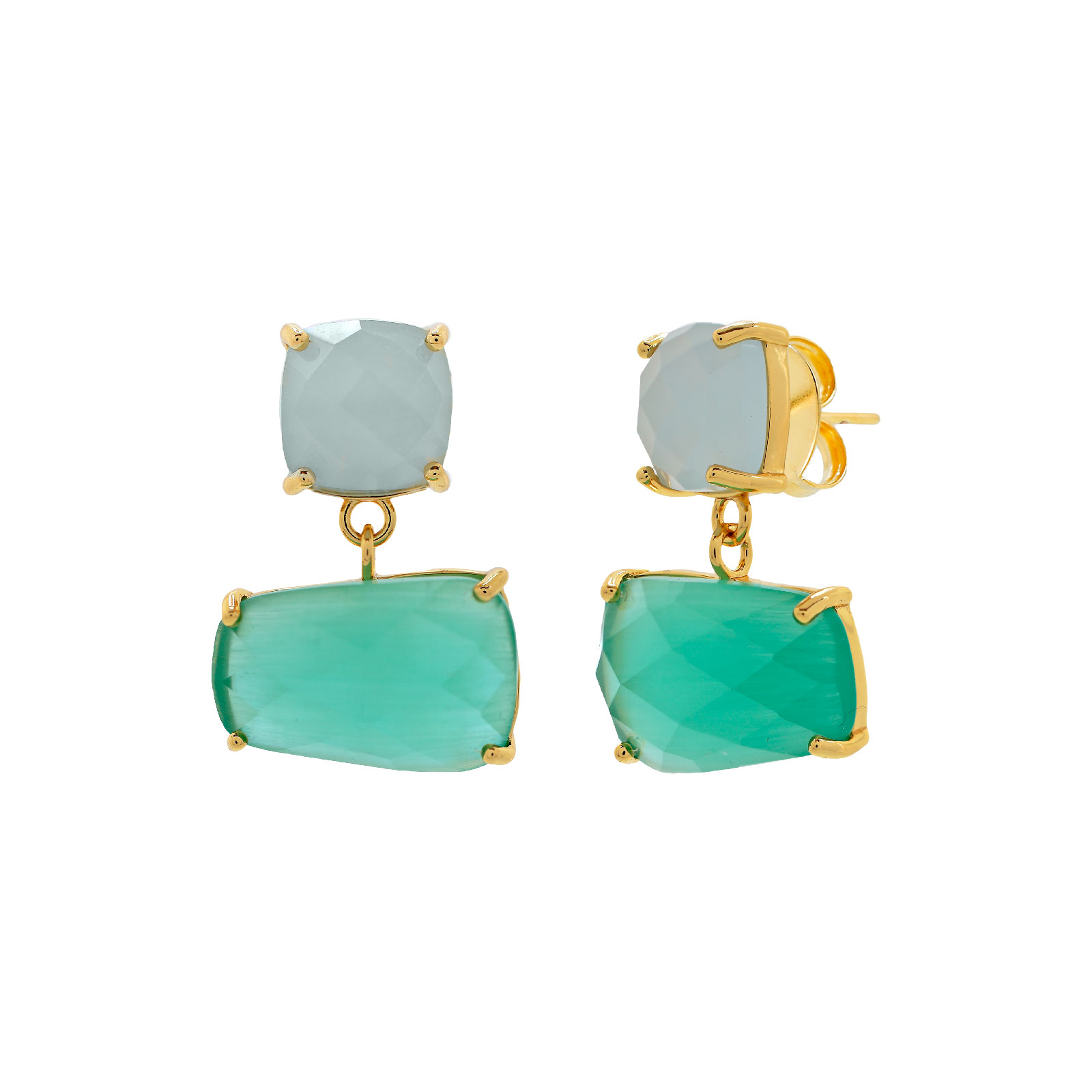 Light blue earring
