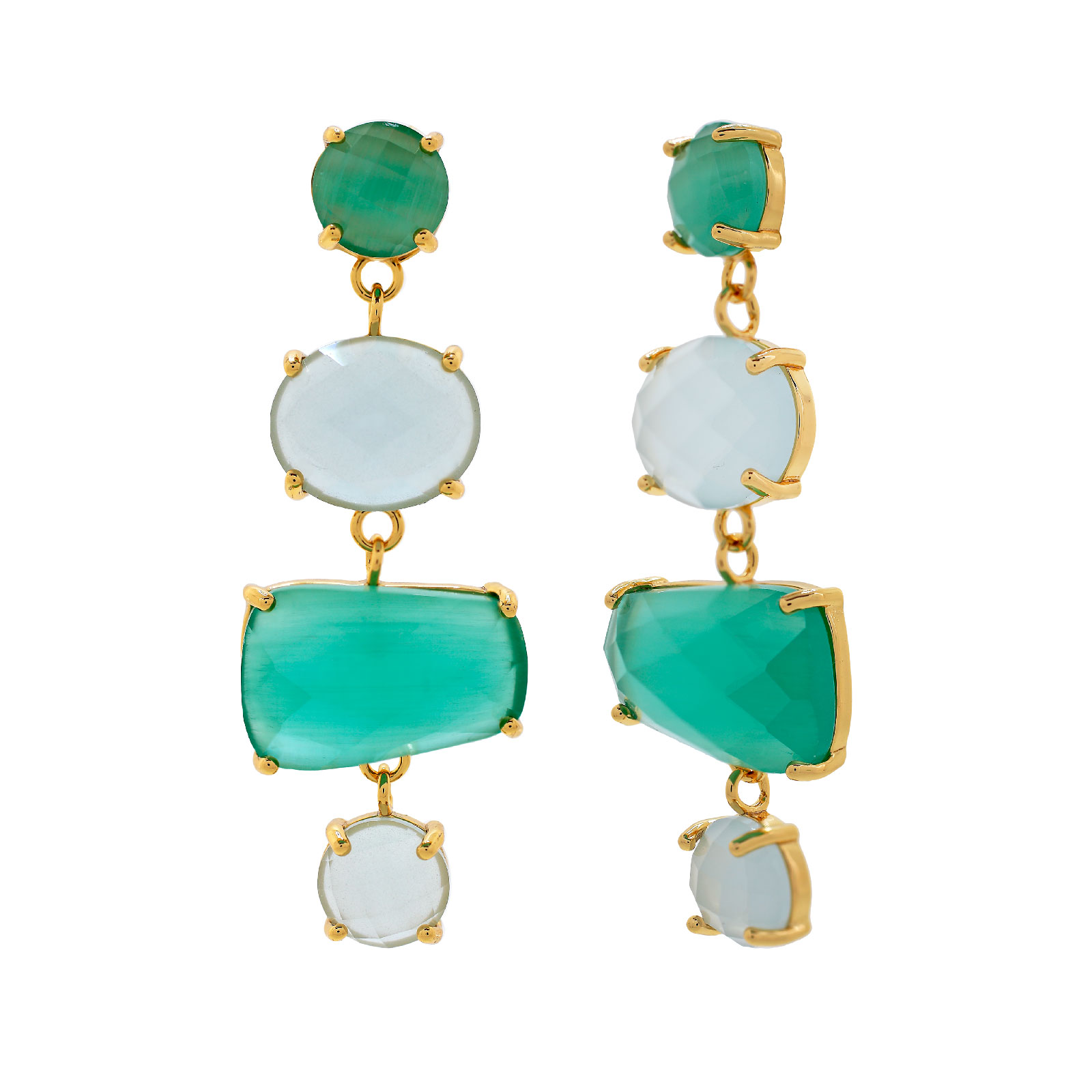 Light blue earring