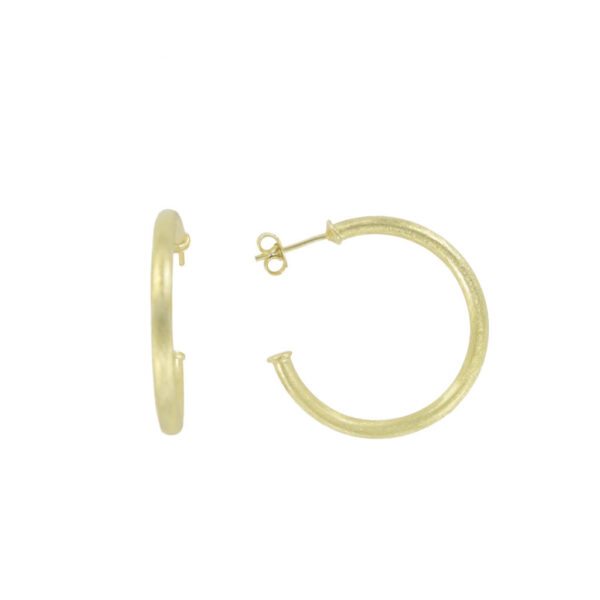 HOOP GOLD PLATED 30MM