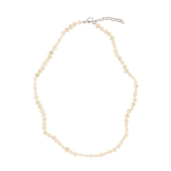IRREGULAR NECKLACE WITH ORCHID PEARLS