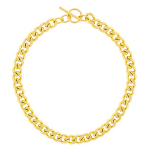 Barbada chain with Gold plated front closure