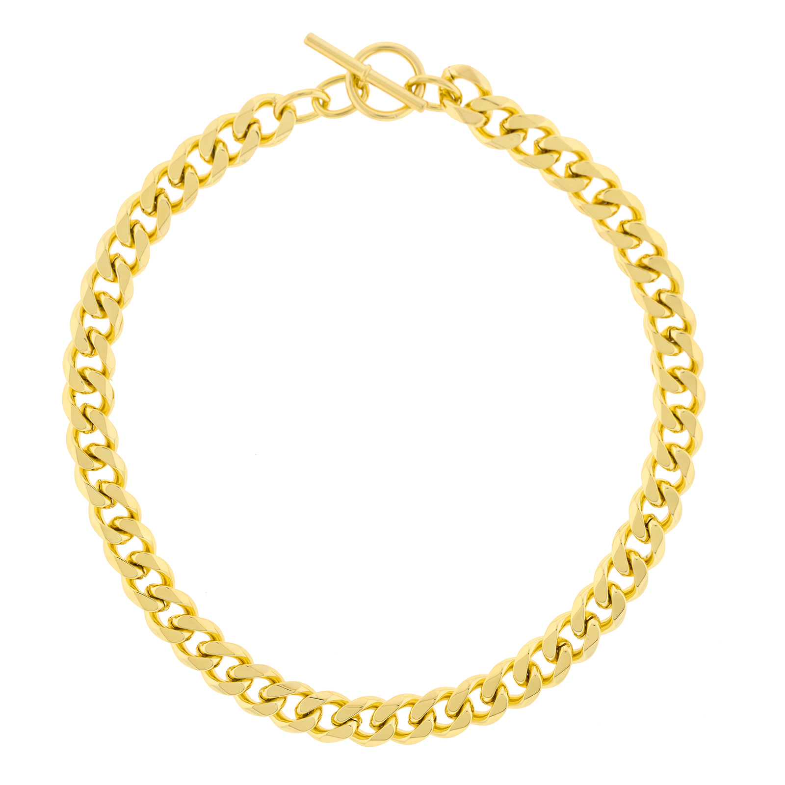 Barbada chain with Gold plated front closure
