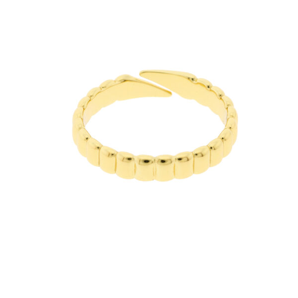 Universal size plated ring