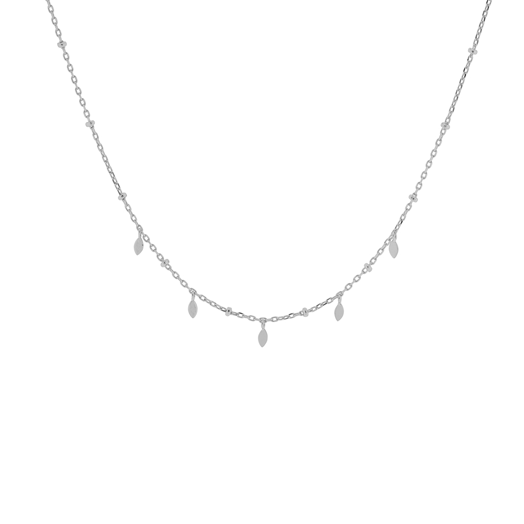 COLLAR CON PIEZAS 38 +7CM DE EXTENSIóN RODIADA