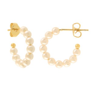 OPEN BRACELET WITH RHODIUM-PLATED ZIRCONS
